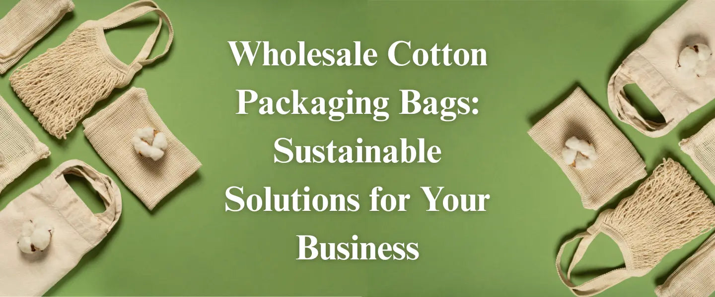 wholesale cotton packaging bags