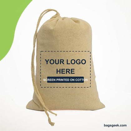 Custom Drawstring Bags with Your Logo - BAGSGeek