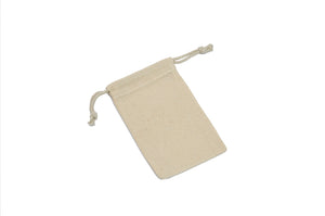 3x5 Cotton Double Drawstring Bag