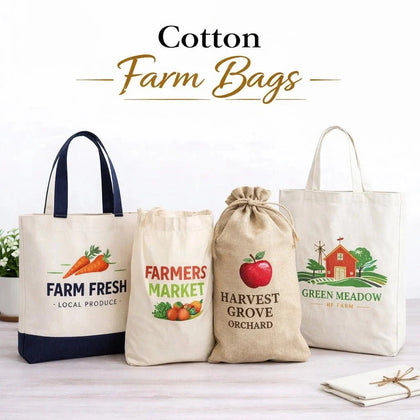 Seed Bags | Cotton Drawstring Seed Bags - BAGSGeek