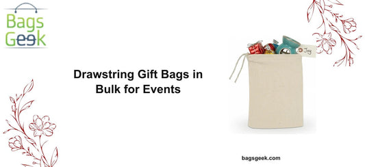 Drawstring Gift Bags in Bulk for Weddings, Parties & Events - BAGSGeek