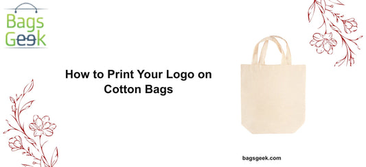 How to Print Your Logo on Cotton Bags - BAGSGeek cotton bags
