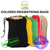 bagsgeek colored drawstring bags