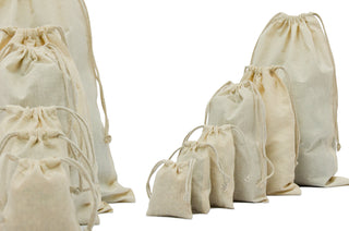 Double drawstring bags
