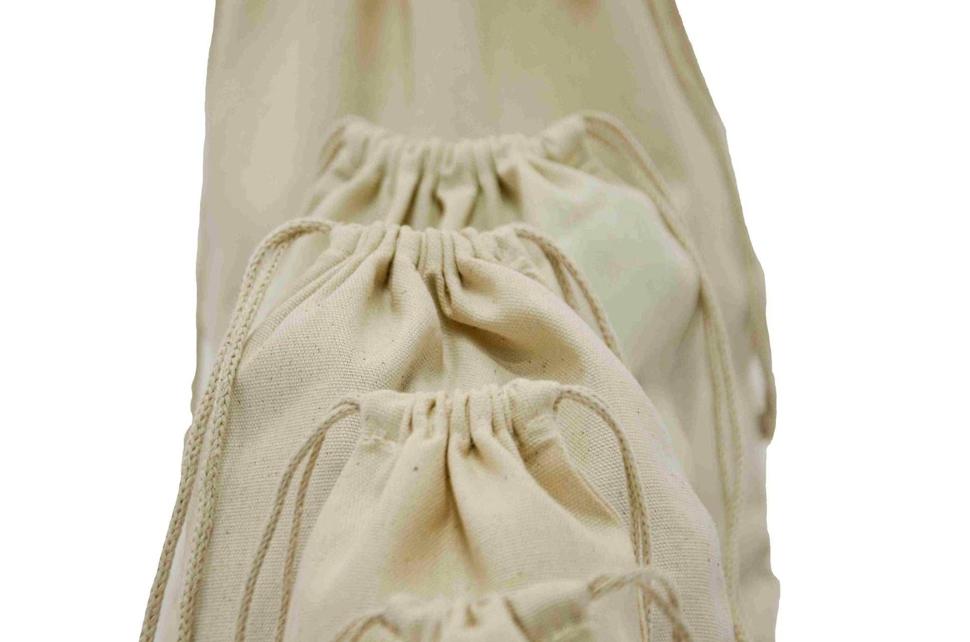 100% Cotton Double Drawstring Canvas Bag - BAGSGeek