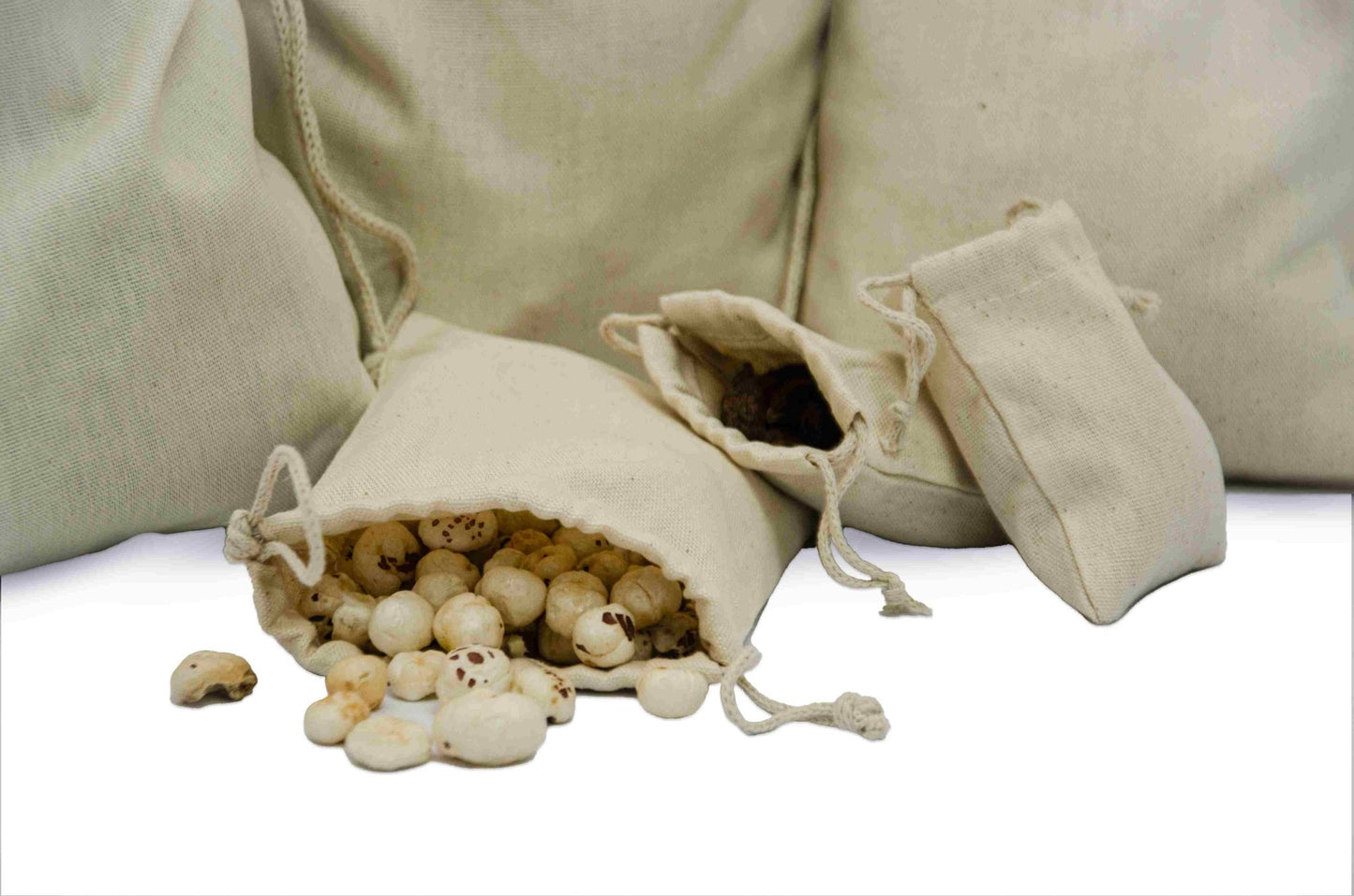 100% Cotton Double Drawstring Canvas Bag - BAGSGeek