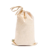 Natural 100% cotton drawstring bag, the blank used for promotional printing - BAGSGeek