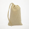 12x18 inches Single 100% Cotton Muslin Drawstring Bags