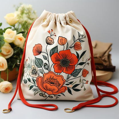 Custom Printed 100% Cotton Packaging Bags | Muslin & Canvas