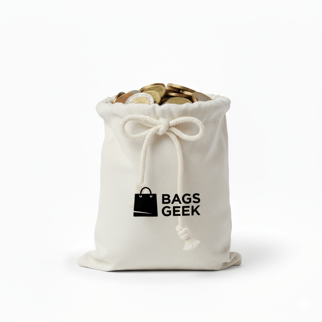 Cotton Drawstring Coin Bags - BAGSGeek