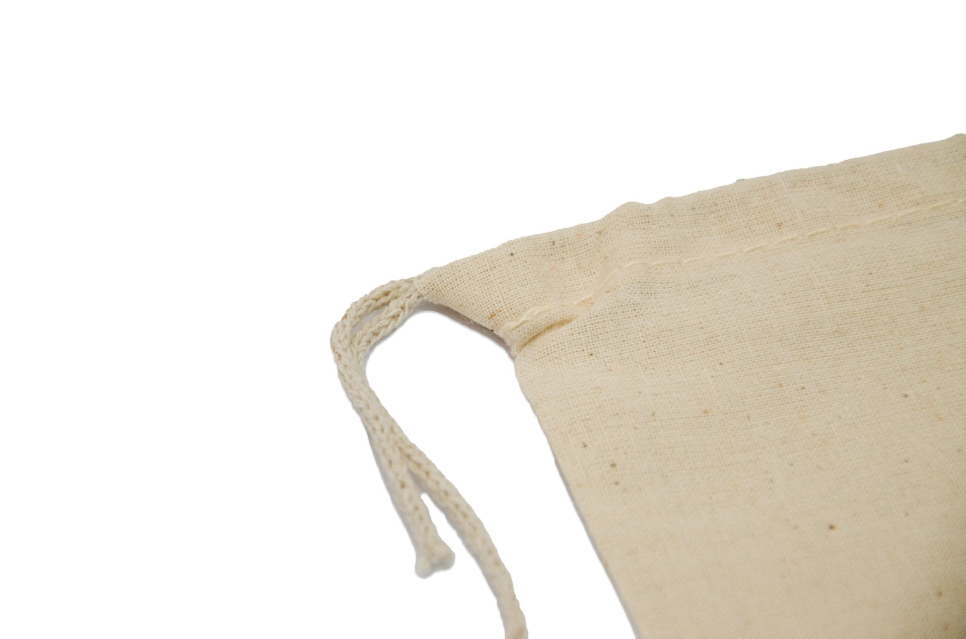 Premium 100% Woven Cotton 18x20 Single Drawstring Bag - BAGSGeek