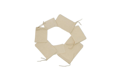 Premium 100% Woven Cotton 18x20 Single Drawstring Bag - BAGSGeek