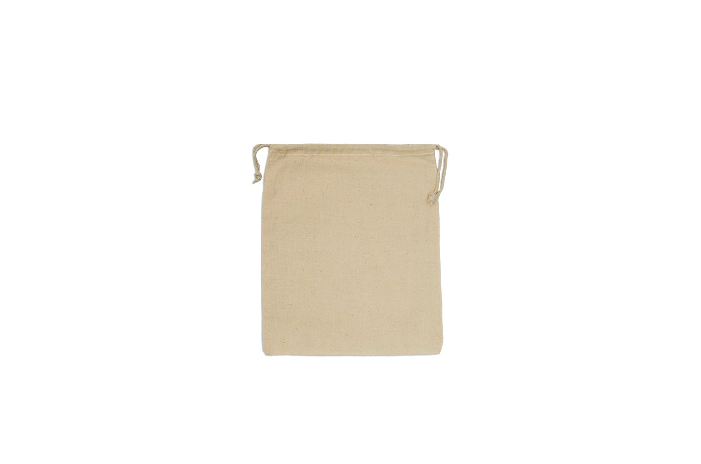 Premium 100% Woven Cotton 8x12 Double Drawstring Bag - BAGSGeek