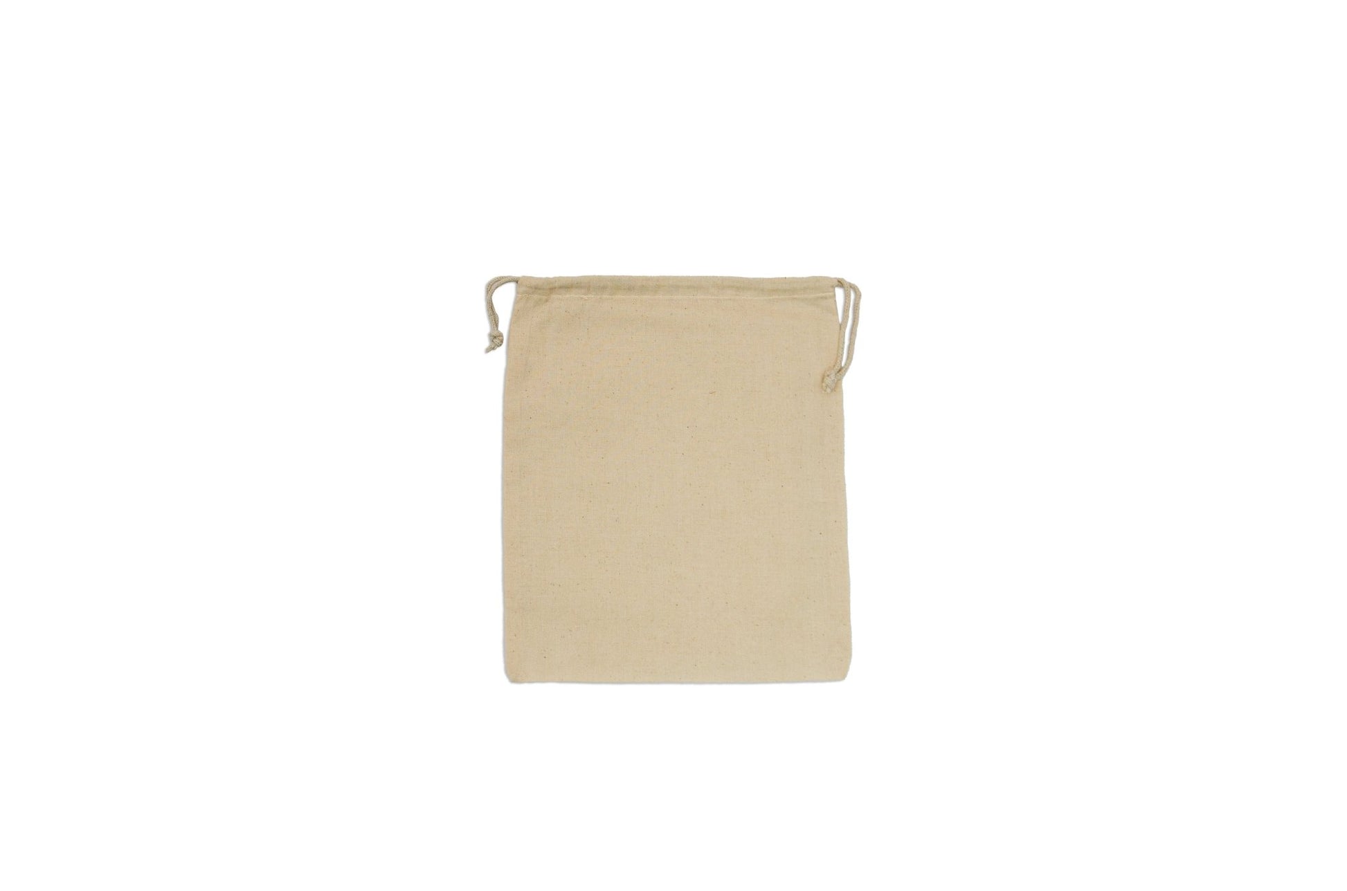 Premium 100% Woven Cotton 8x12 Double Drawstring Bag - BAGSGeek