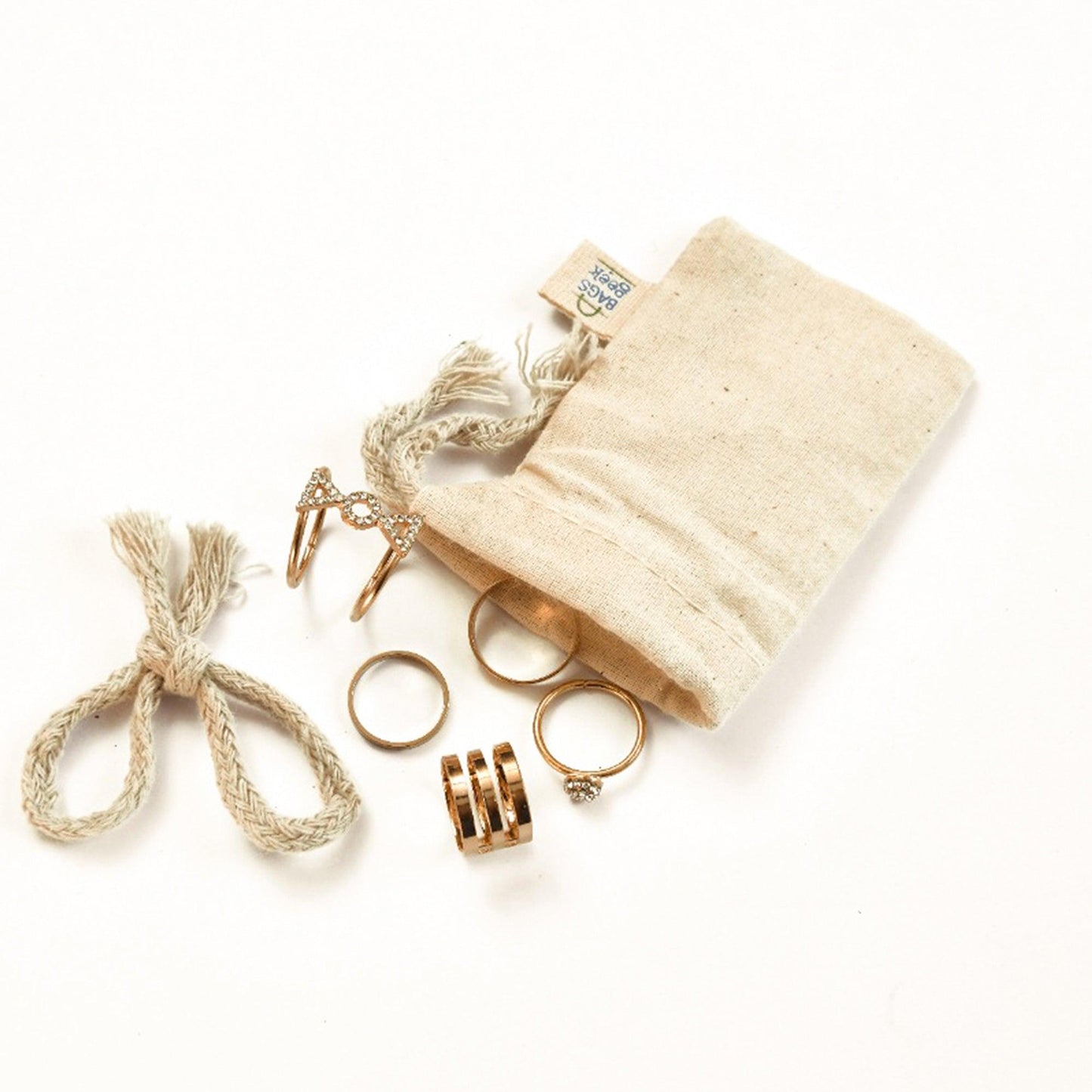 100% Cotton Drawstring Bags
